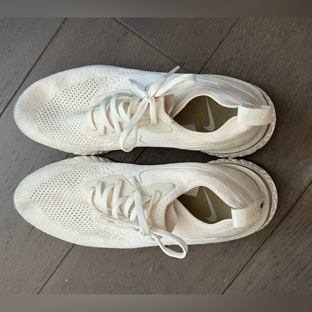 Off white Nike sneakers